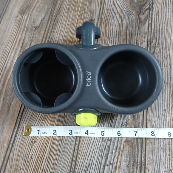Brica Car Booster Seat Attachable Double Cup Snack Drink Holder - Picture 2 of 9